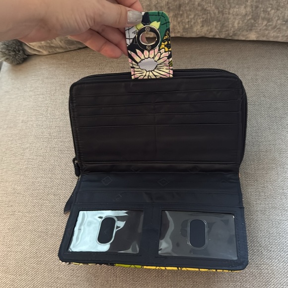 Vera Bradley Turn Lock Wallet - Picture 3 of 7